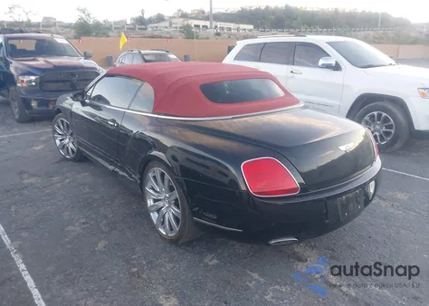 2008 Bentley Continental Gtc from USA, damaged, VIN SCBDR33W78C054403